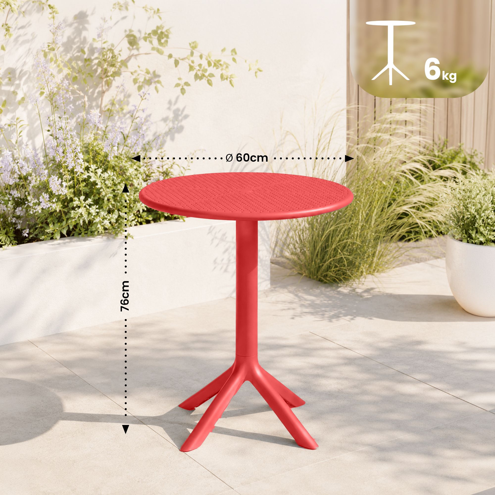 Bord Lacota runt 60 cm