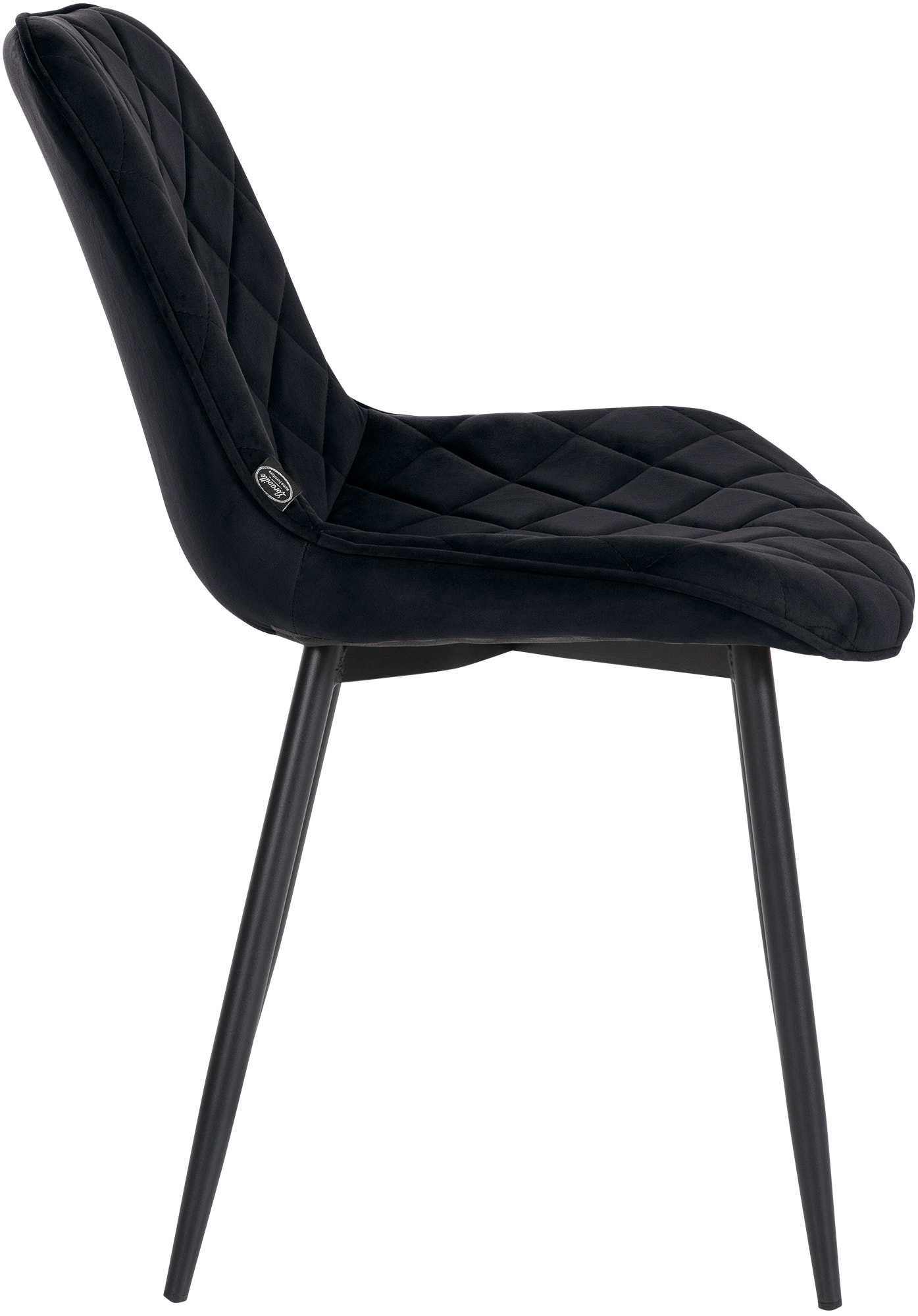 Uppsättning med 4 stolar Springs Velvet