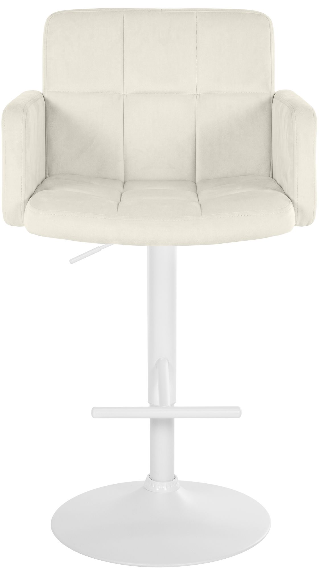 Set med 2 barstolar Los Angeles sammet