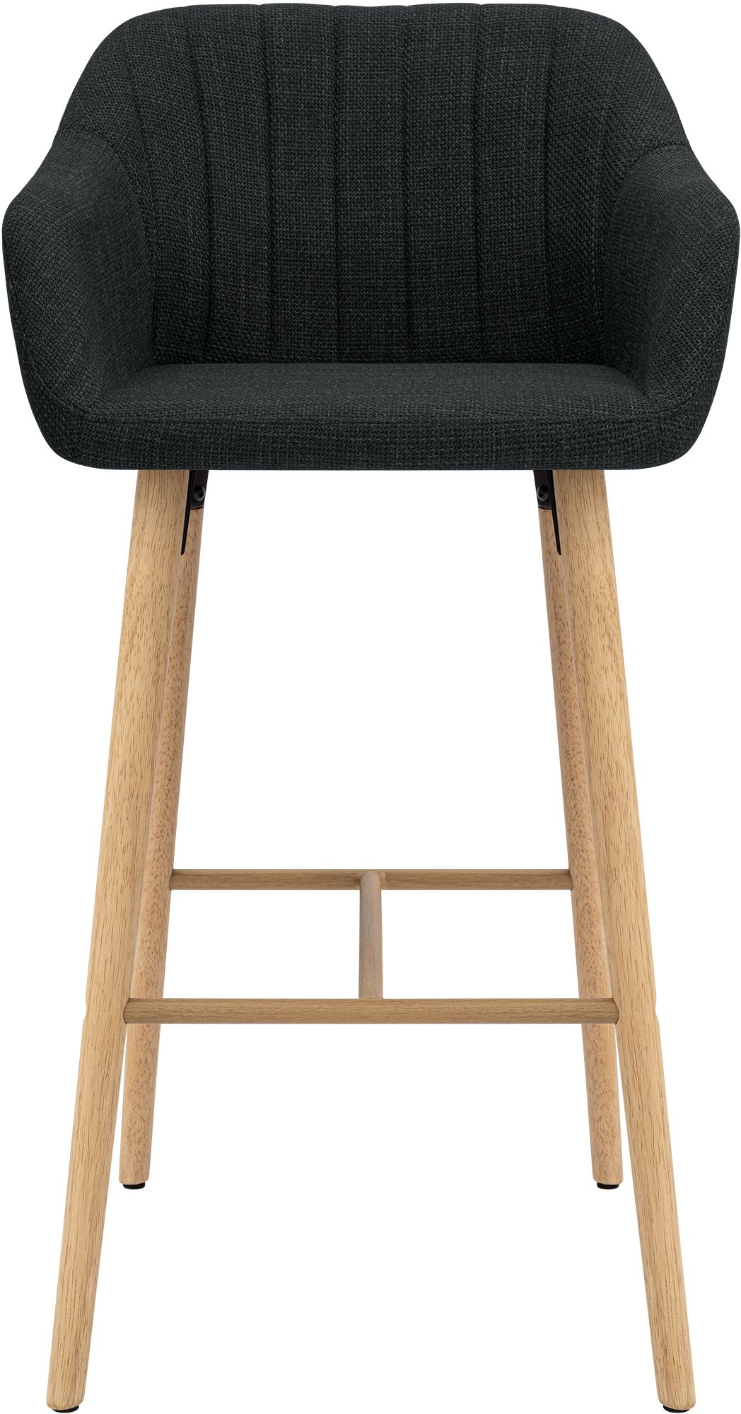 Barstol Ando i tyg &ndash; modern design, bekväm sits och stabil ram för stilfulla hem och barer