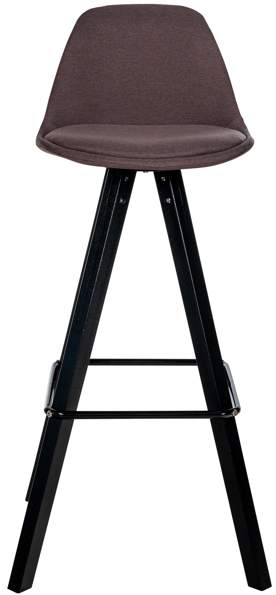 Set med 2 barstolar Corbin tyg Square