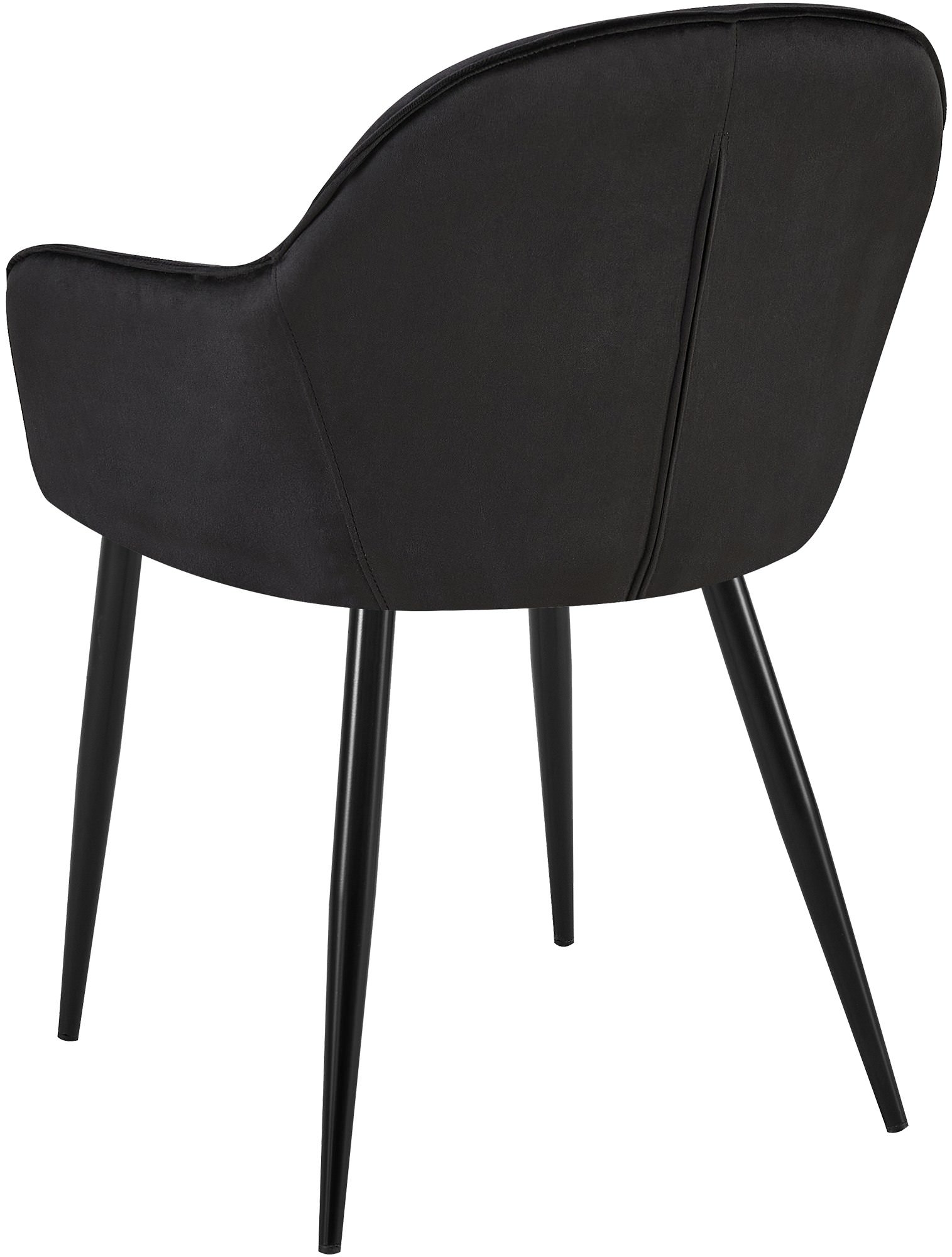 Set med 2 matstolar Boise sammet