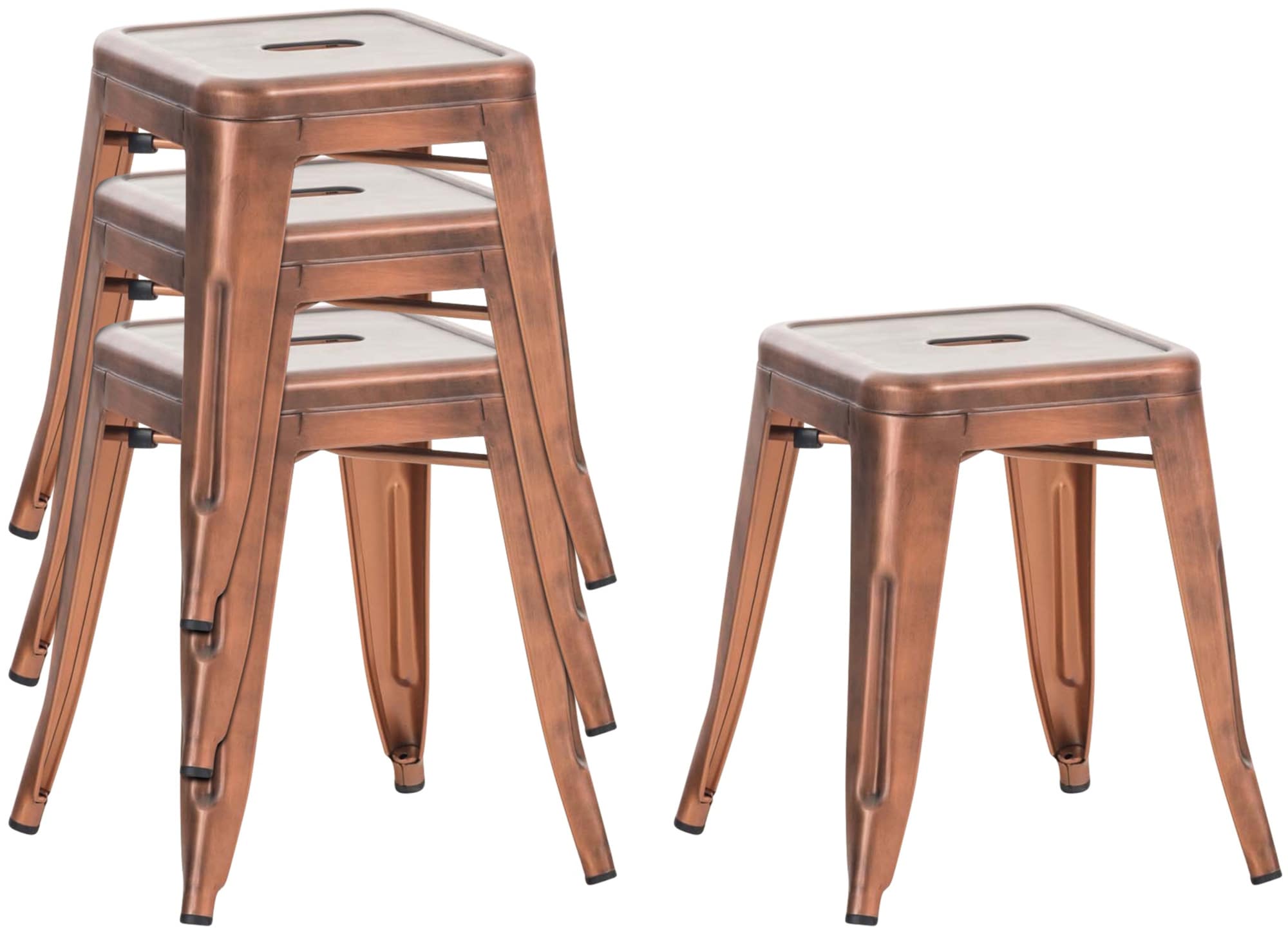 4-Pack Metall Pall Armin