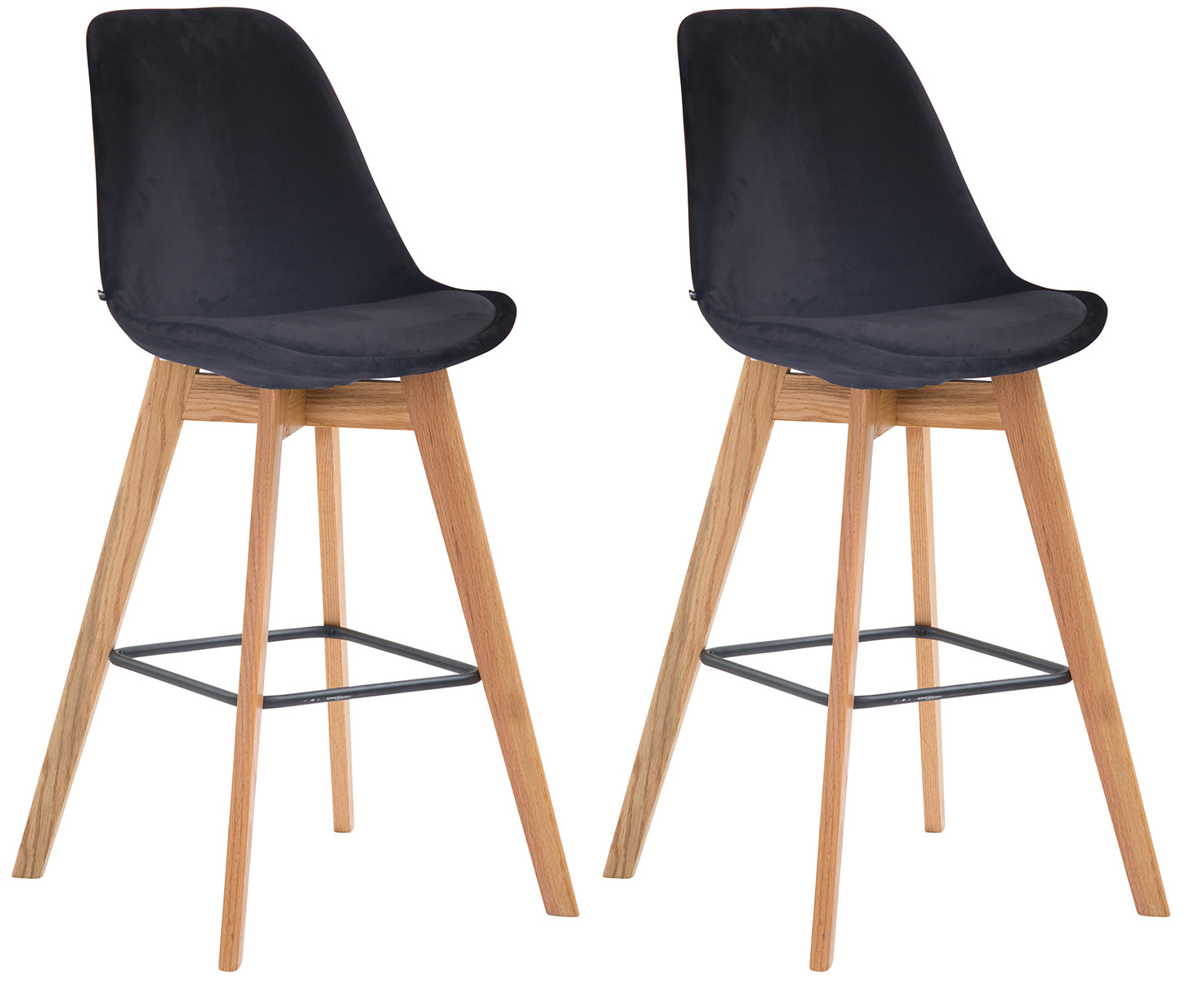 2-pack Barstol Metz Sammet