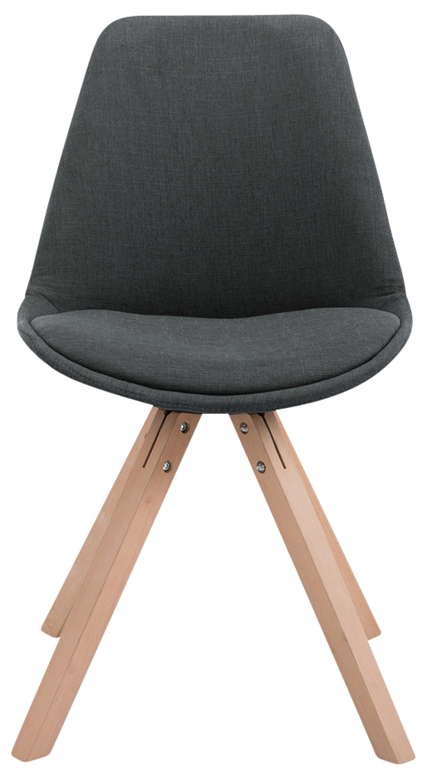 Set med 4 stolar för besökare Toulouse Fabric Square