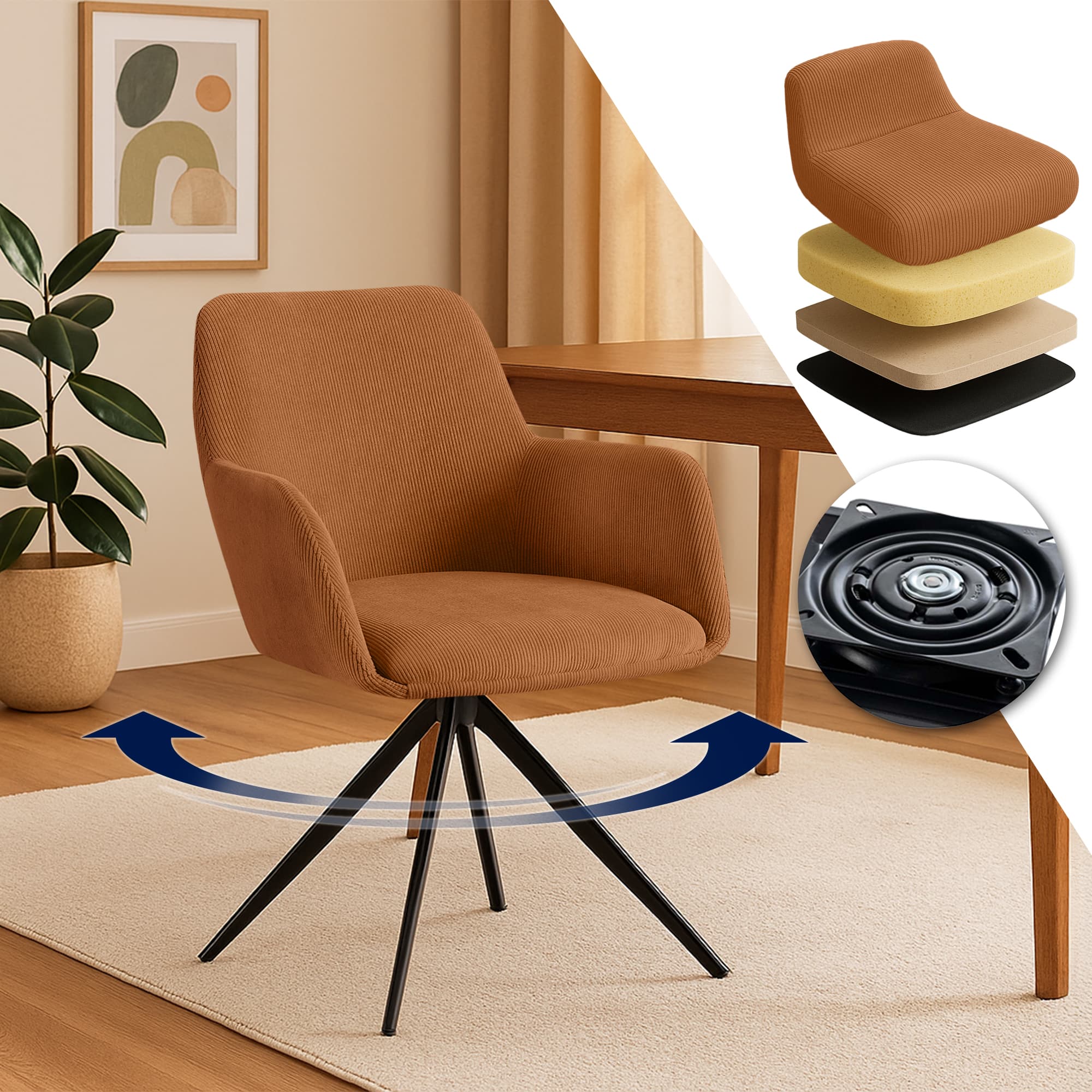 Olema Cord matstol