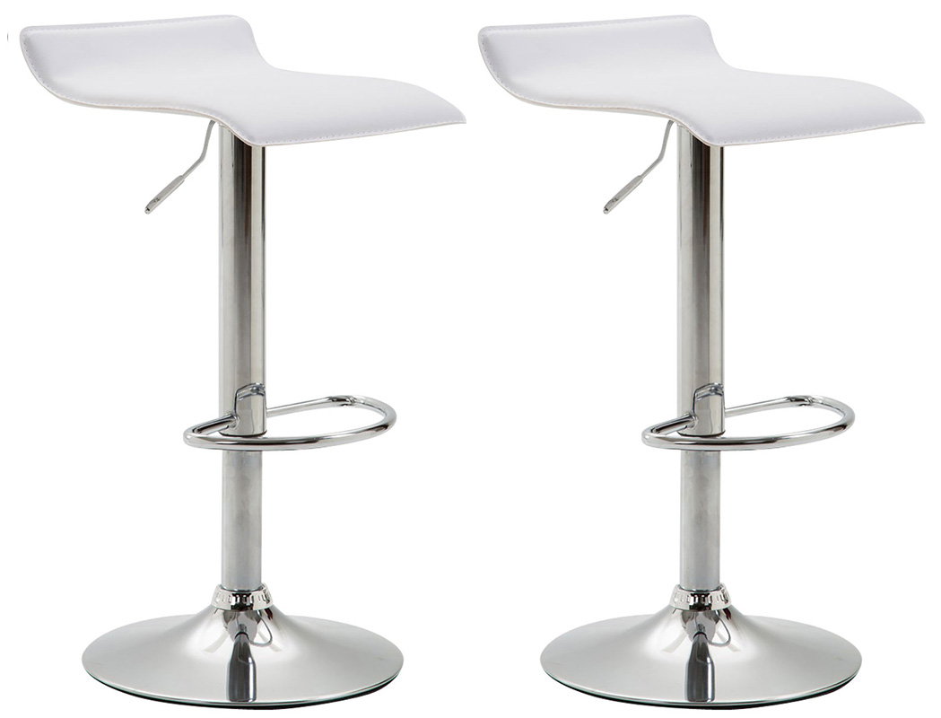 Set med 2 barstolar Dyn V2 konstläder