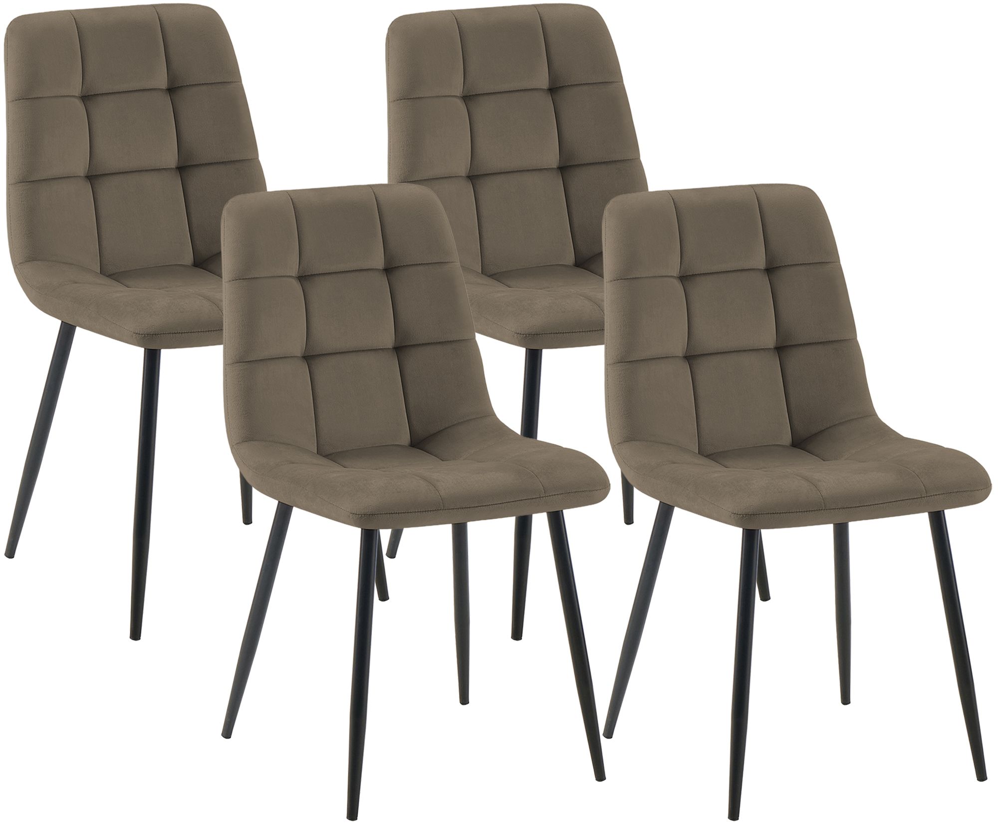 Set med 4 matstolar Tilde