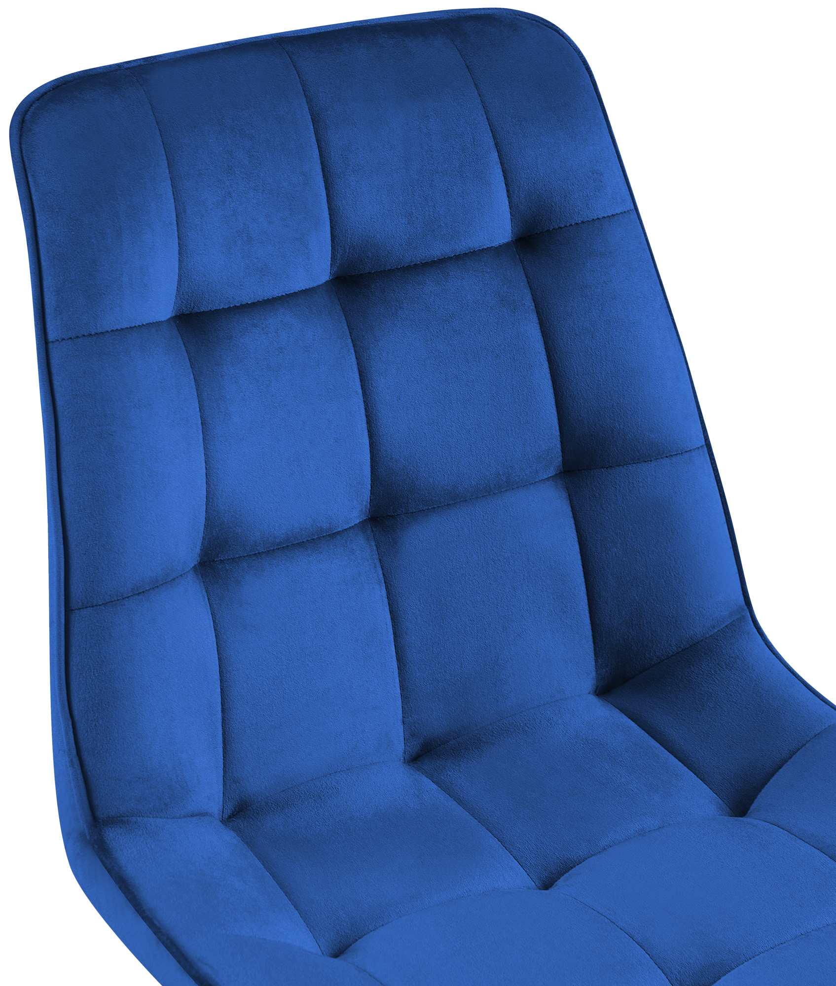 Set med 2 matstolar Gifford sammetsklädsel