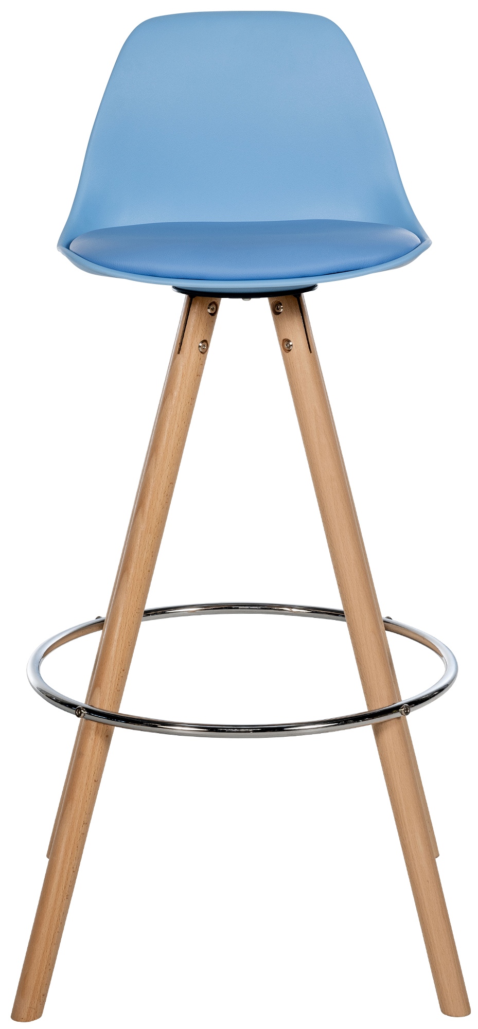 Barstol Corbin konstläder rund