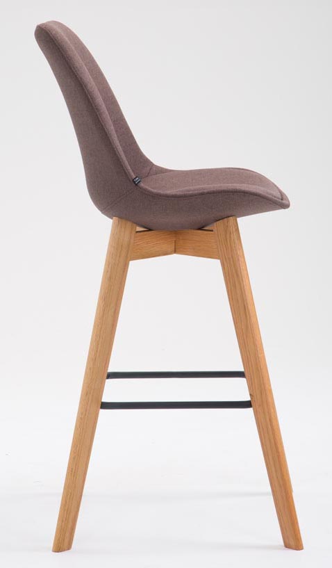 Set med 2 barstolar Metz Fabric