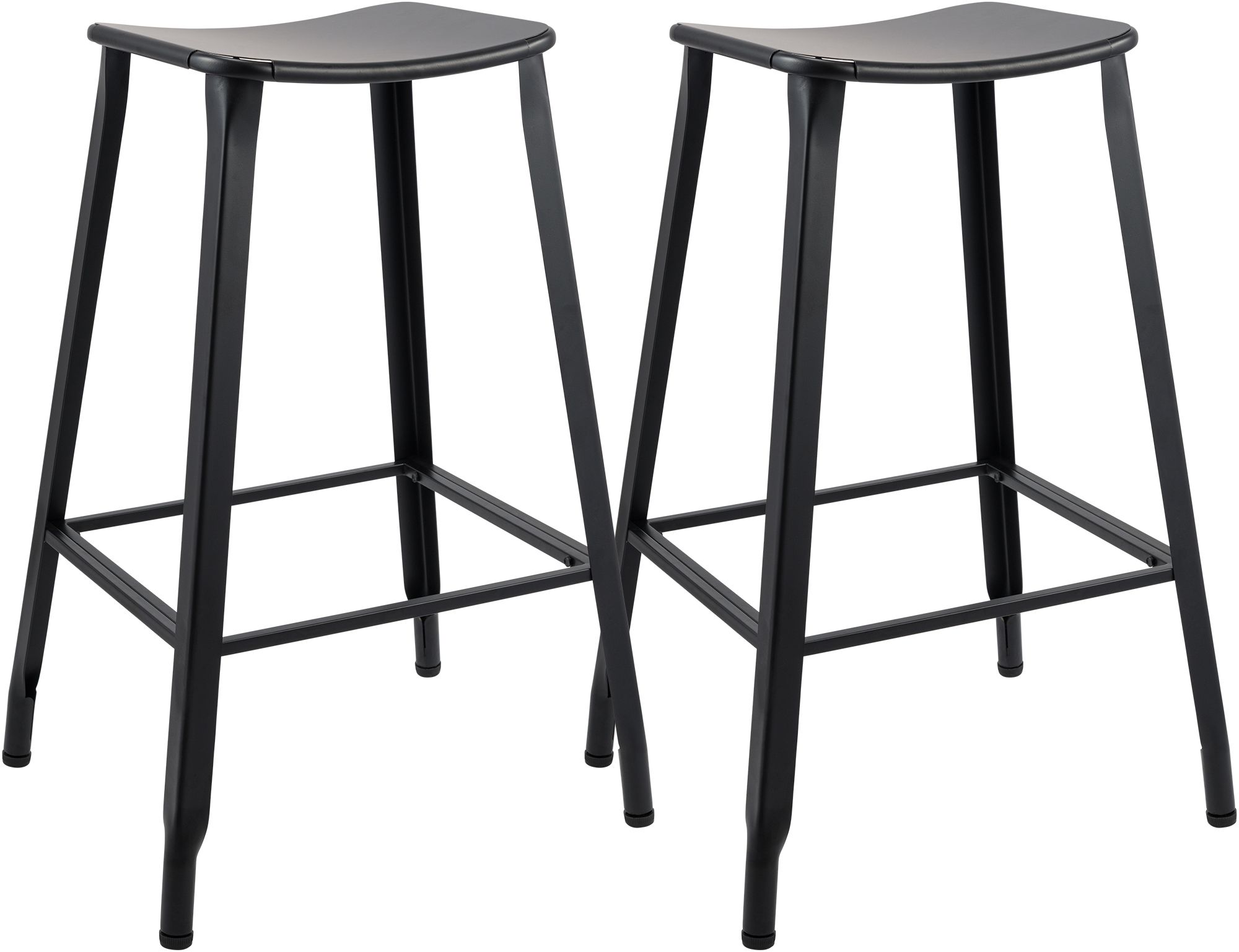 Set med 2 barstolar Peony