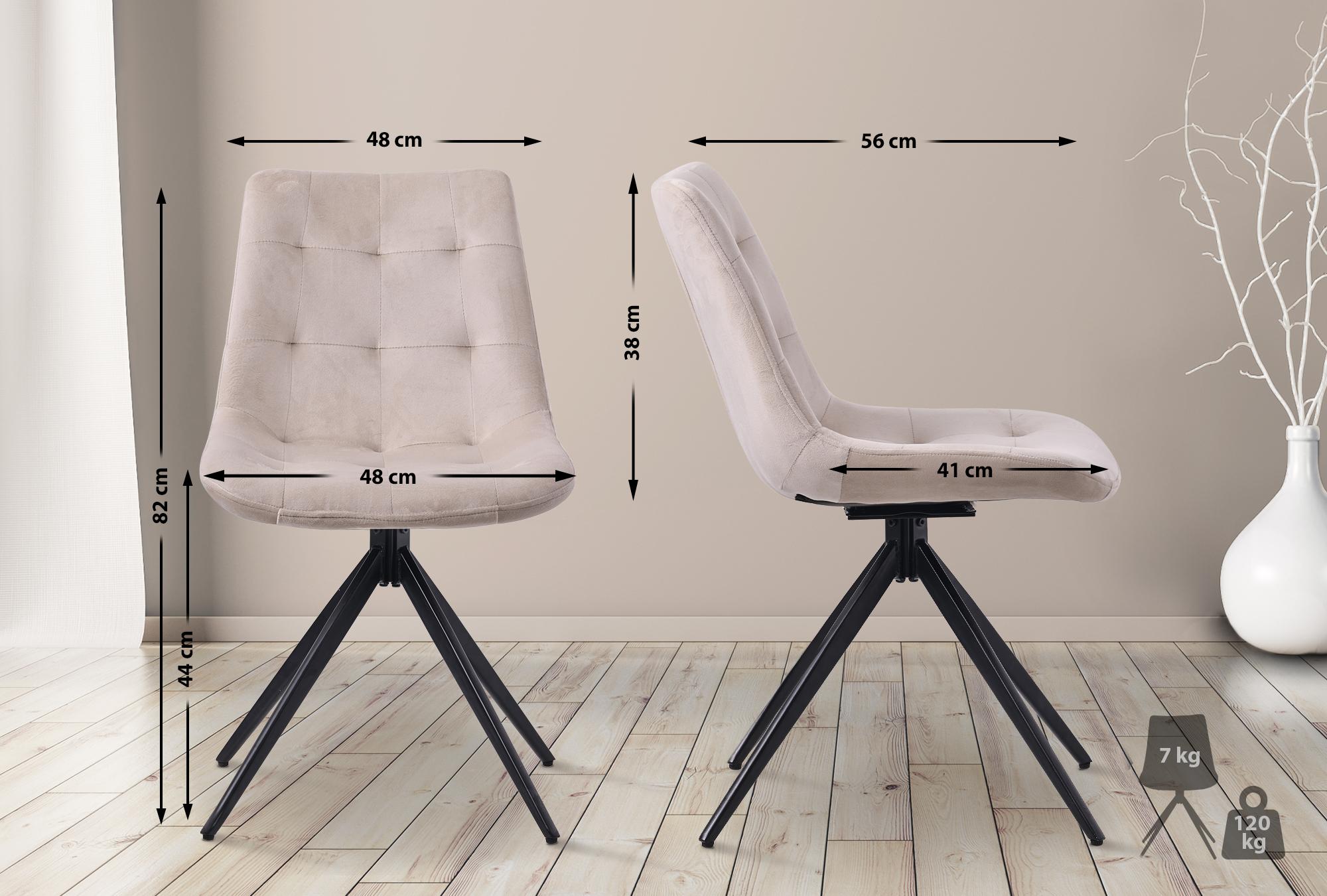 2-pack matstolar Merna