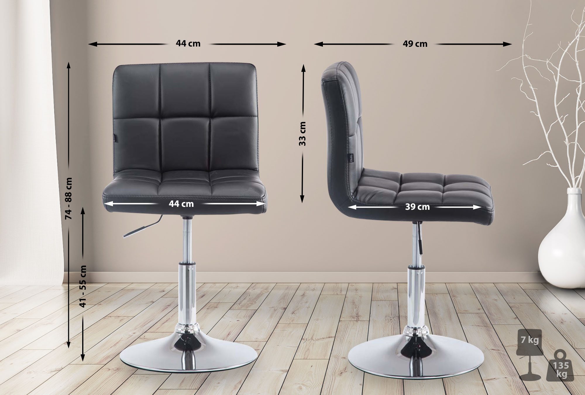 Lounge Stol Palma V2 Konstläder