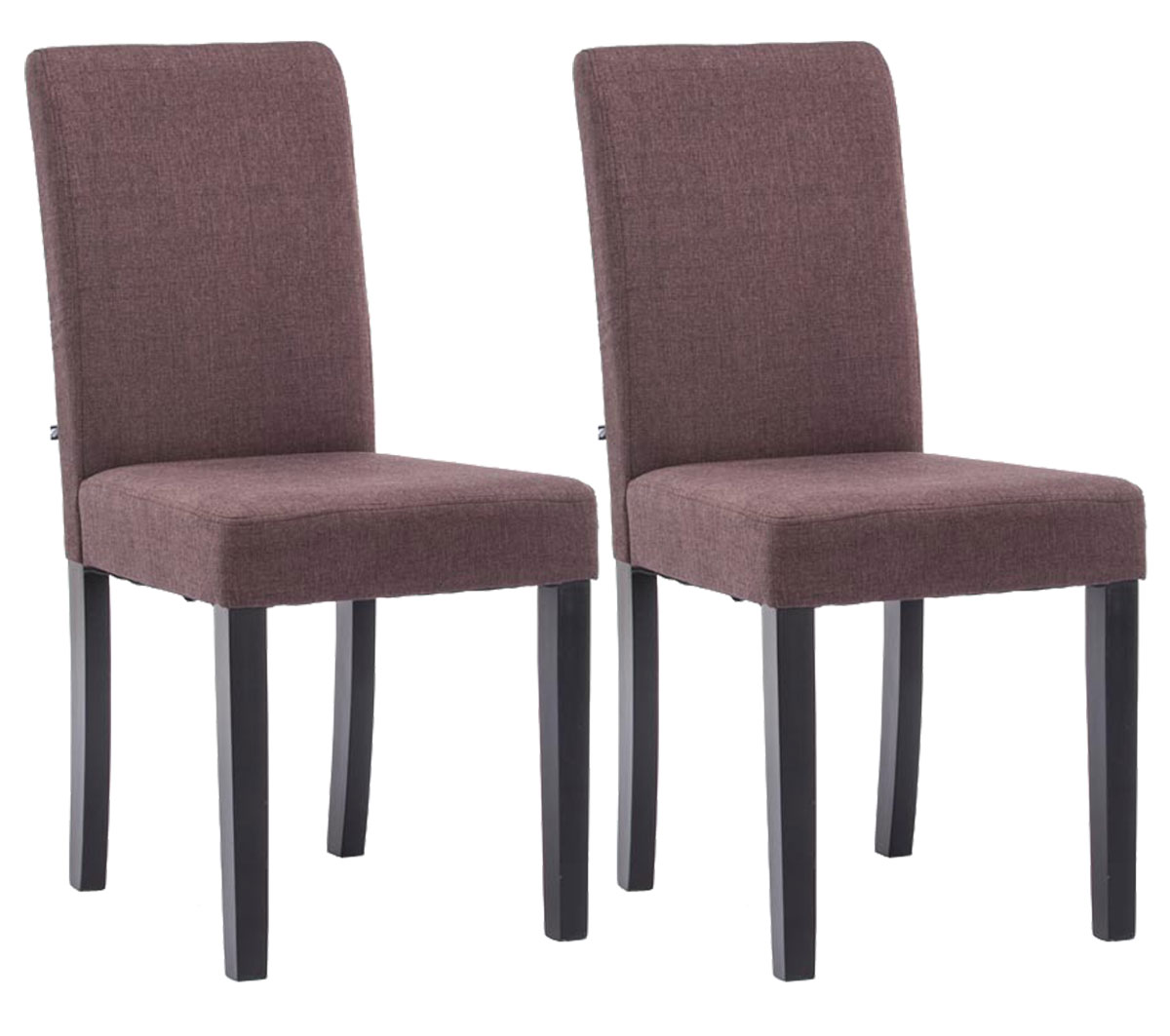 Uppsättning av 2 matstolar Ina Fabric