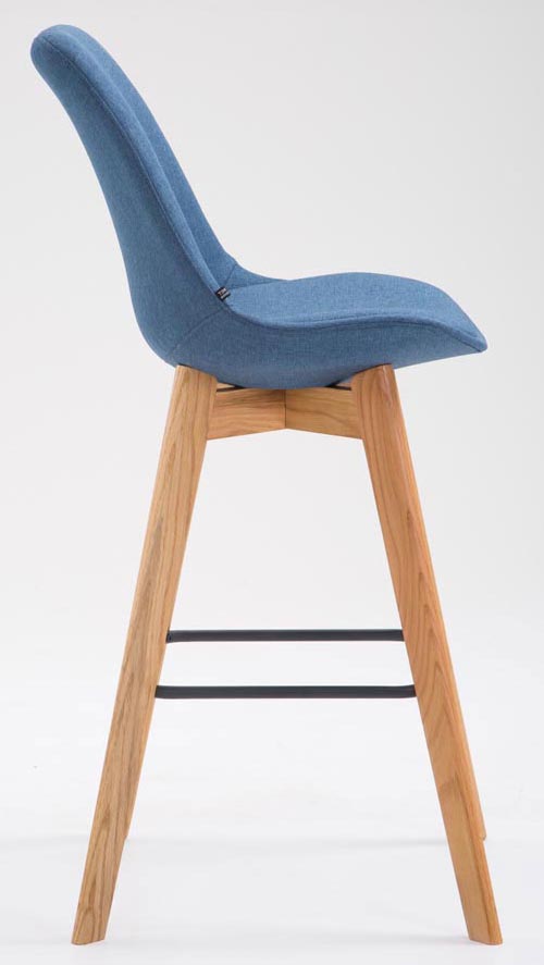 Set med 2 barstolar Metz Fabric