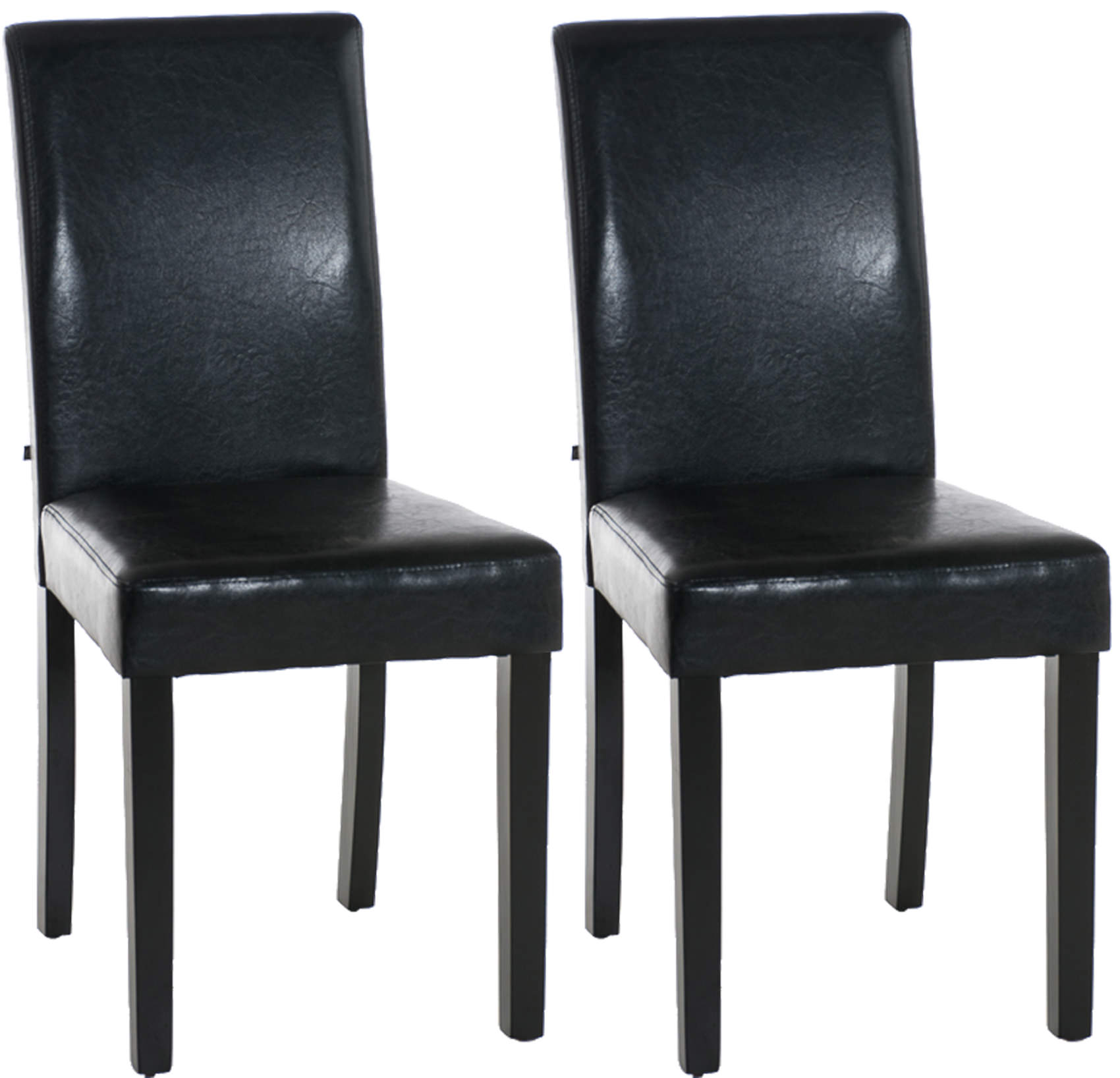 Set med 2 matstolar Ina Imitation Leather