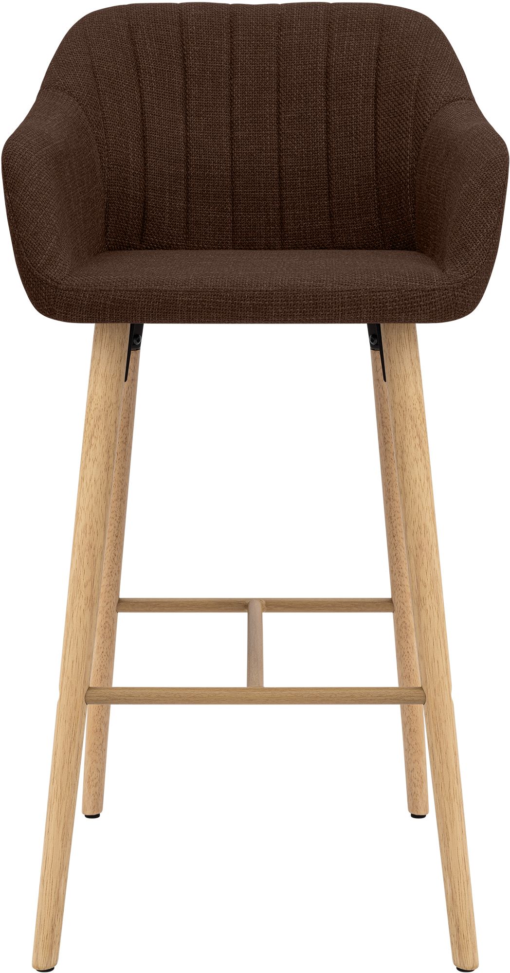 Barstol Ando i tyg &ndash; modern design, bekväm sits och stabil ram för stilfulla hem och barer