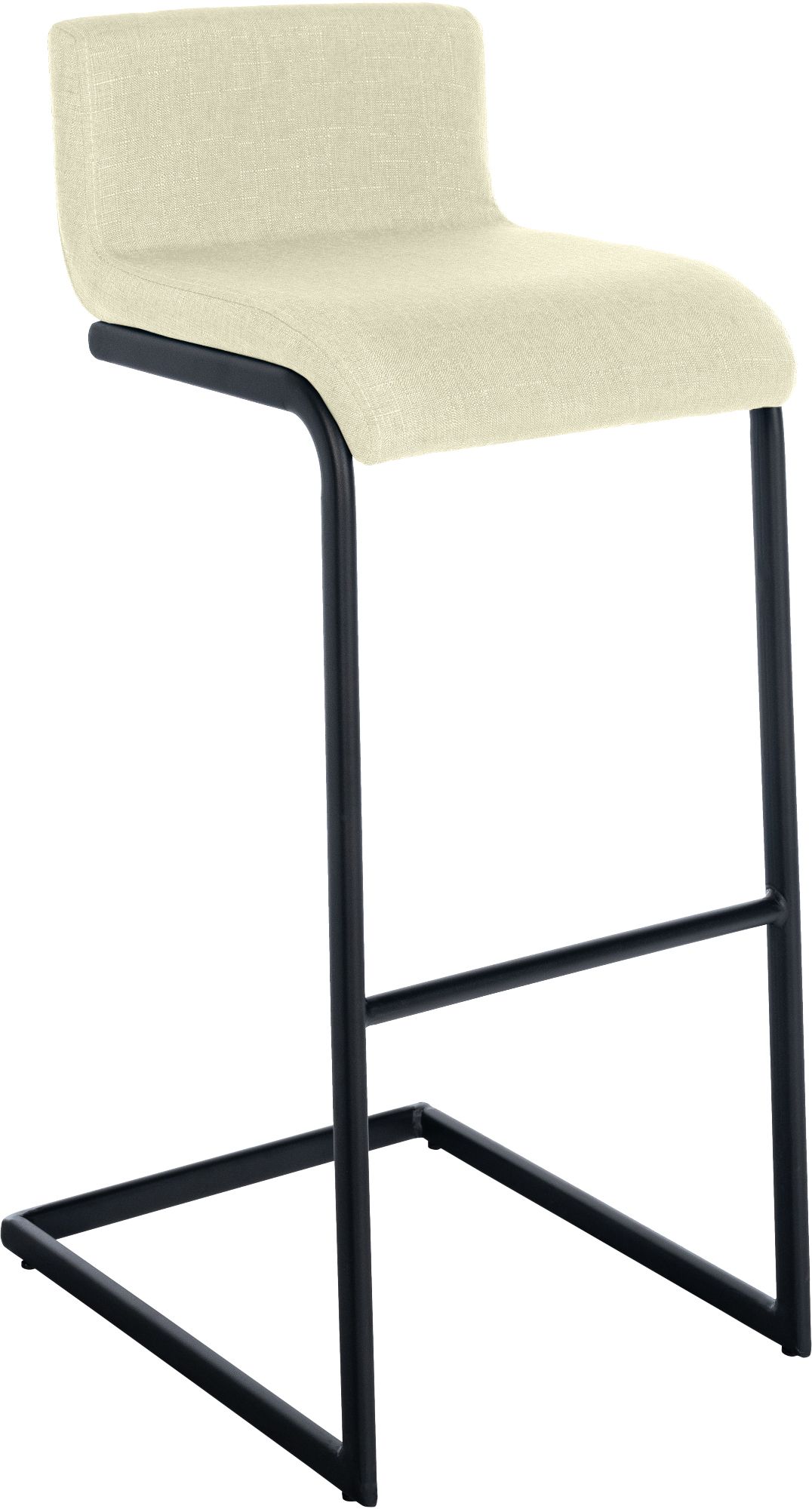 Barstolar Newport, set om 2, med svart metallstomme