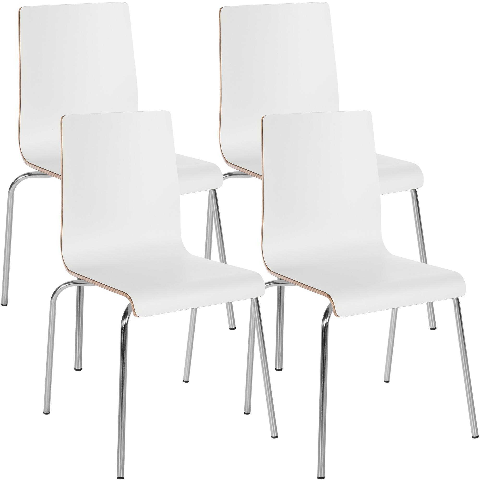 4-pack stapelbara stolar Gahanna