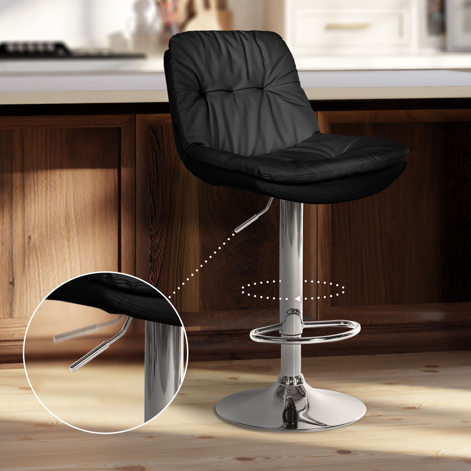 Barstol Laurel konstläder