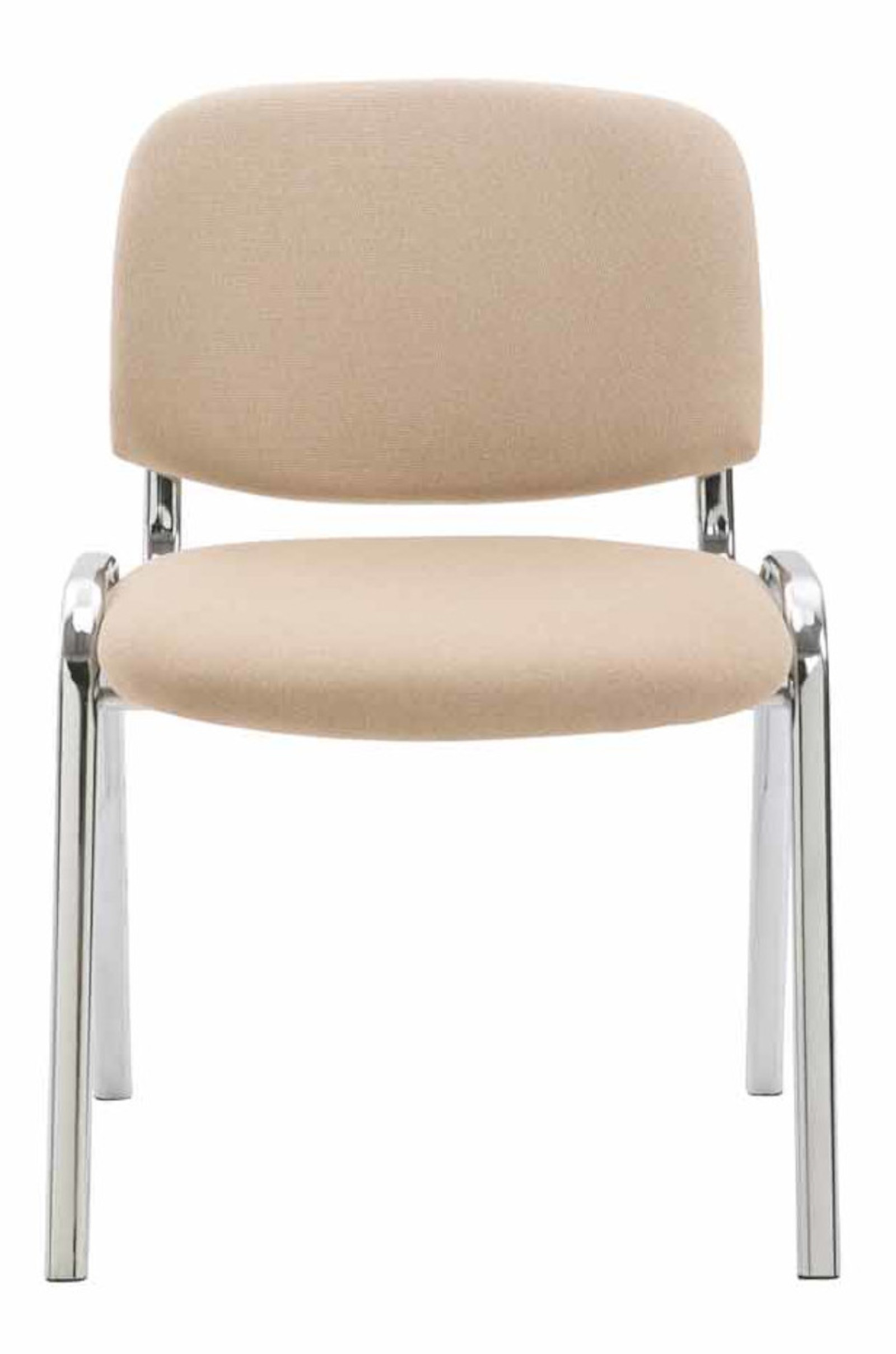 Set med 4 stolar Ken Chrome Fabric