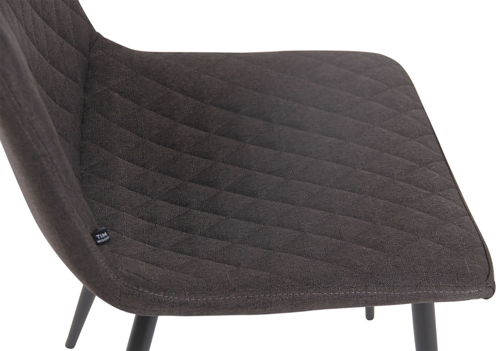Uppsättning av 4 matstolar Telde Fabric
