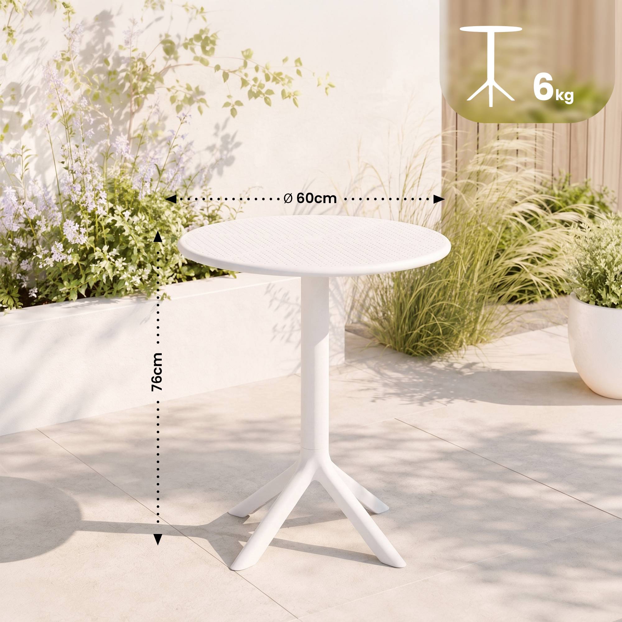 Runt bord Lacota 60 cm