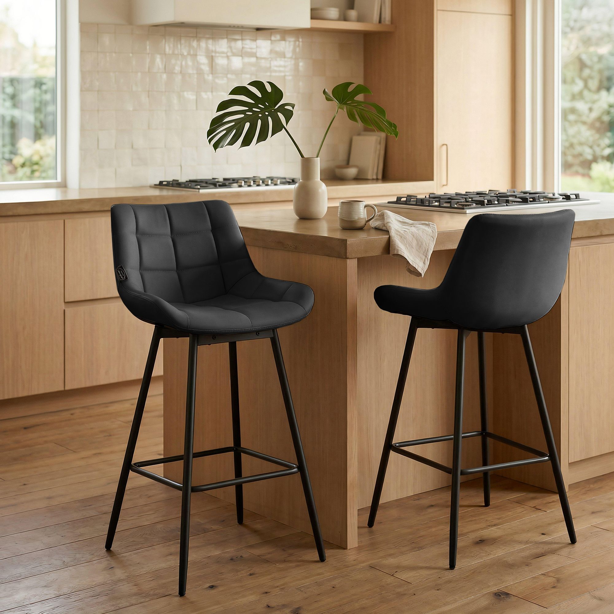 4-pack barstolar Weston med snurrfunktion