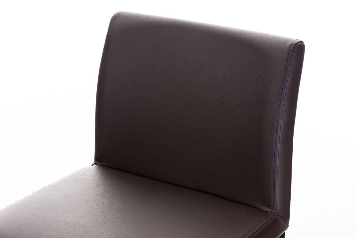 Panama barstol med konstläderklädsel