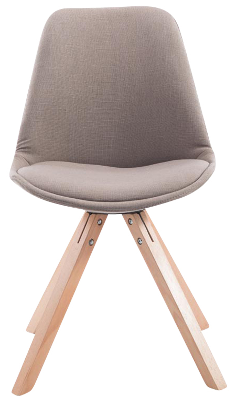 Set med 4 stolar för besökare Toulouse Fabric Square