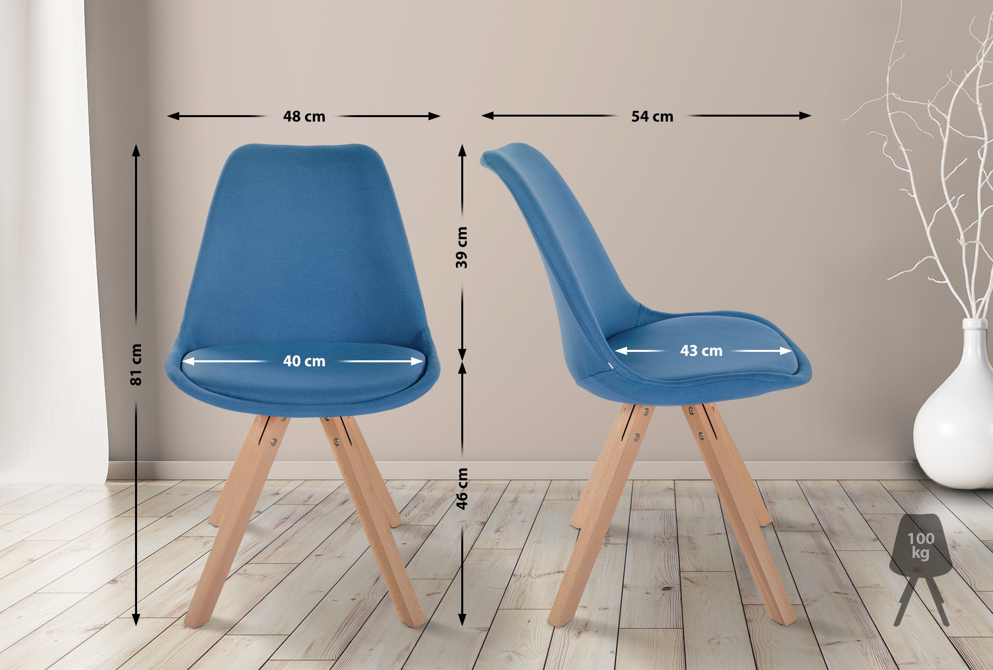 Stol Sofia Fabric