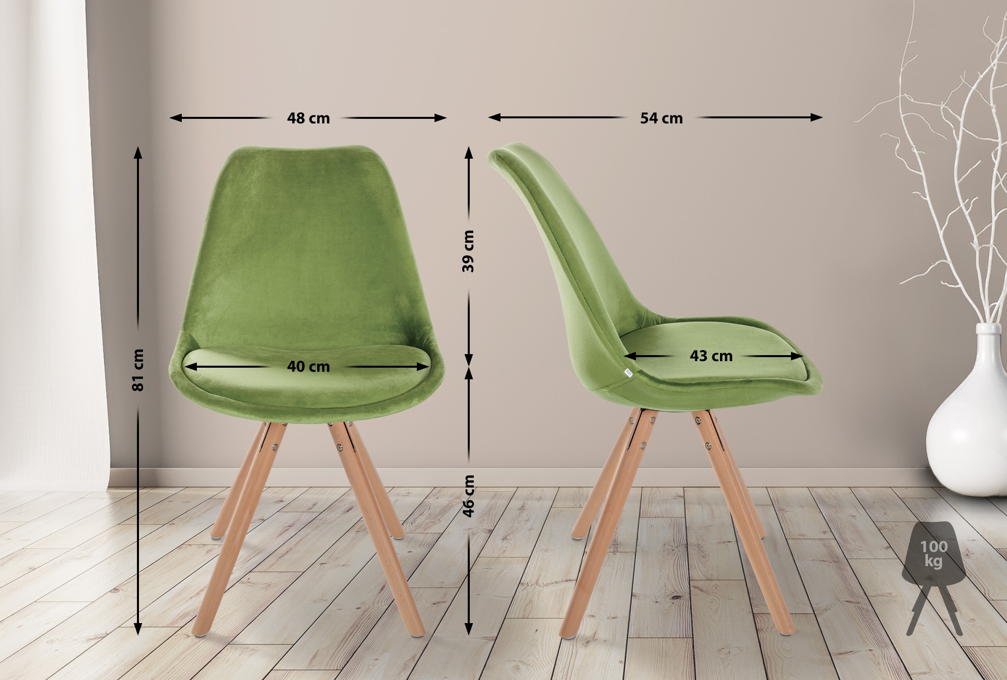 Stol Sofia Velvet