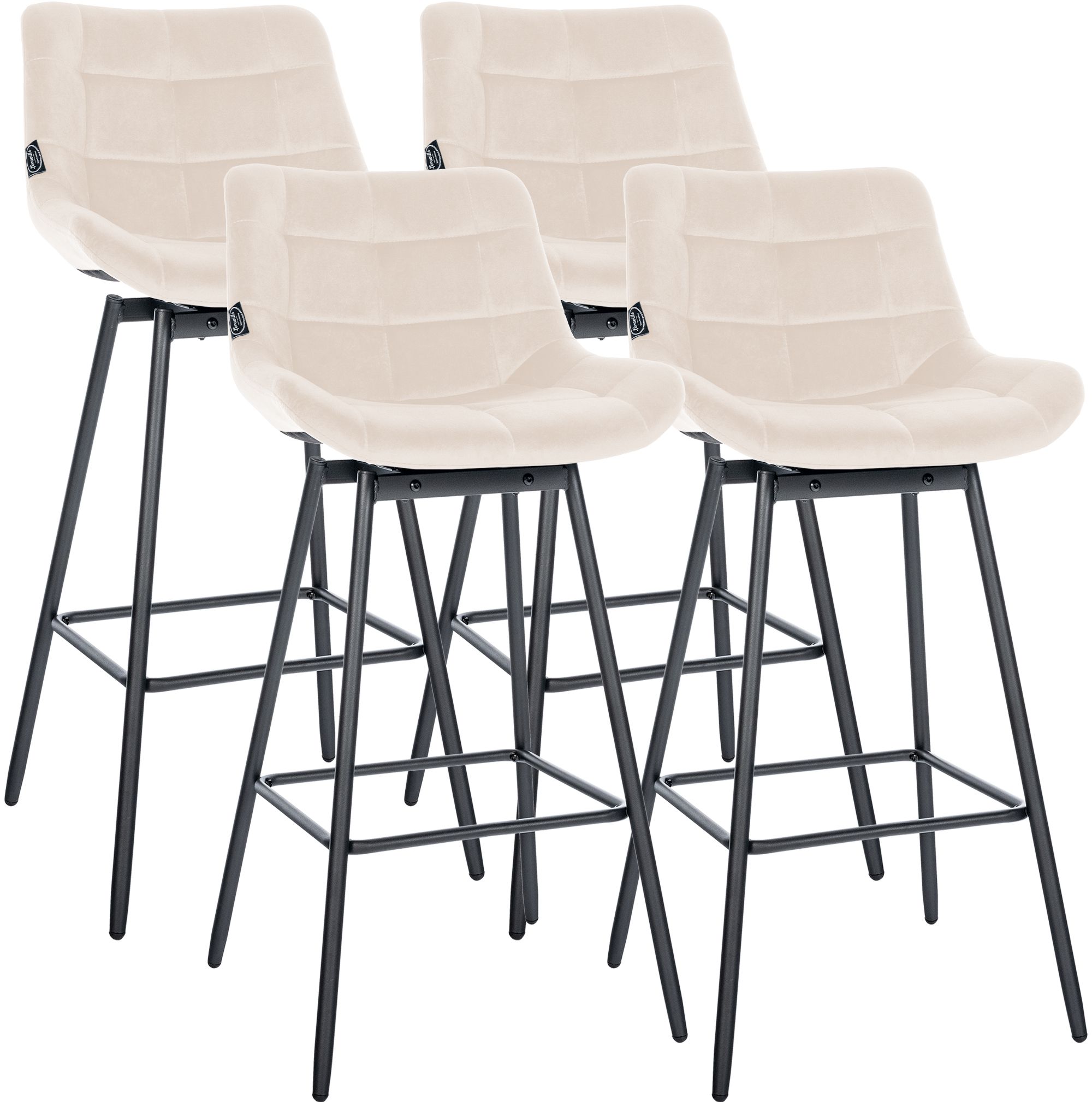 4-pack barstolar Weston med snurrfunktion