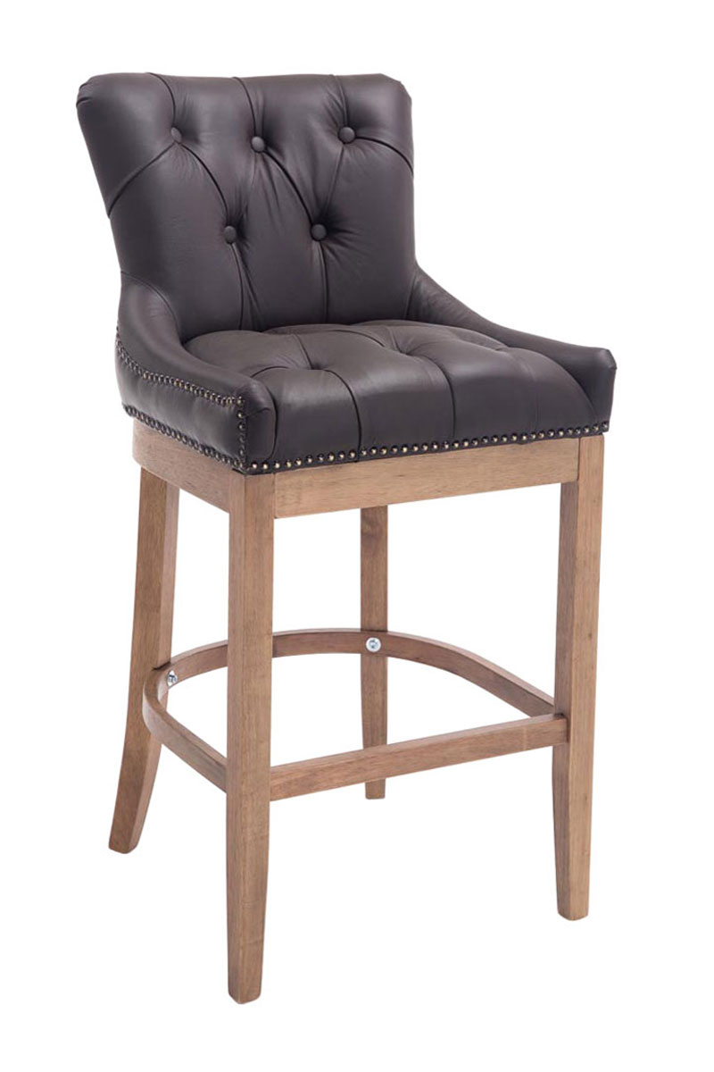 2-pack Barstol Lakewood Äkta Skinn