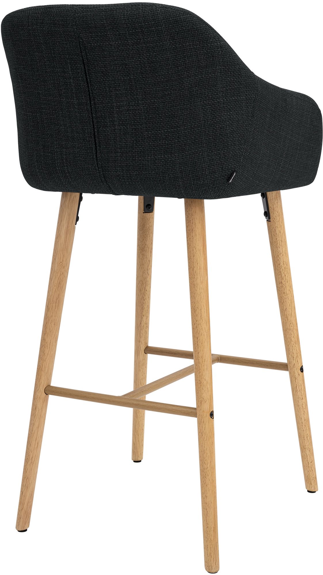 Barstol Ando i tyg &ndash; modern design, bekväm sits och stabil ram för stilfulla hem och barer
