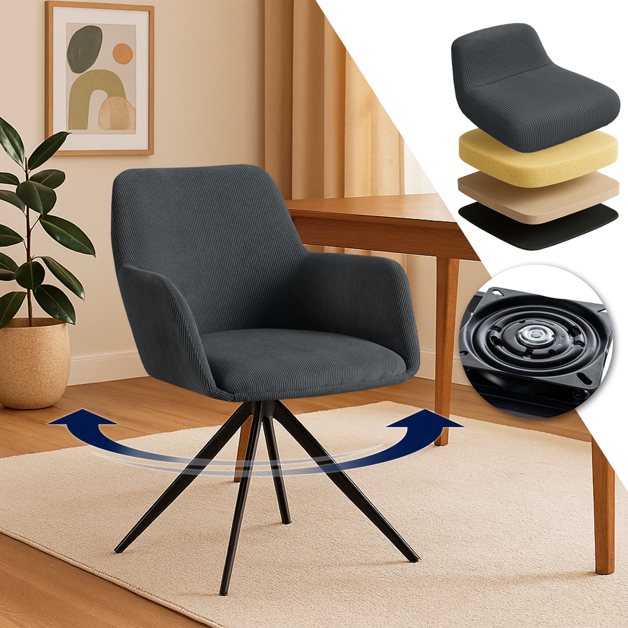 Olema Cord matstol