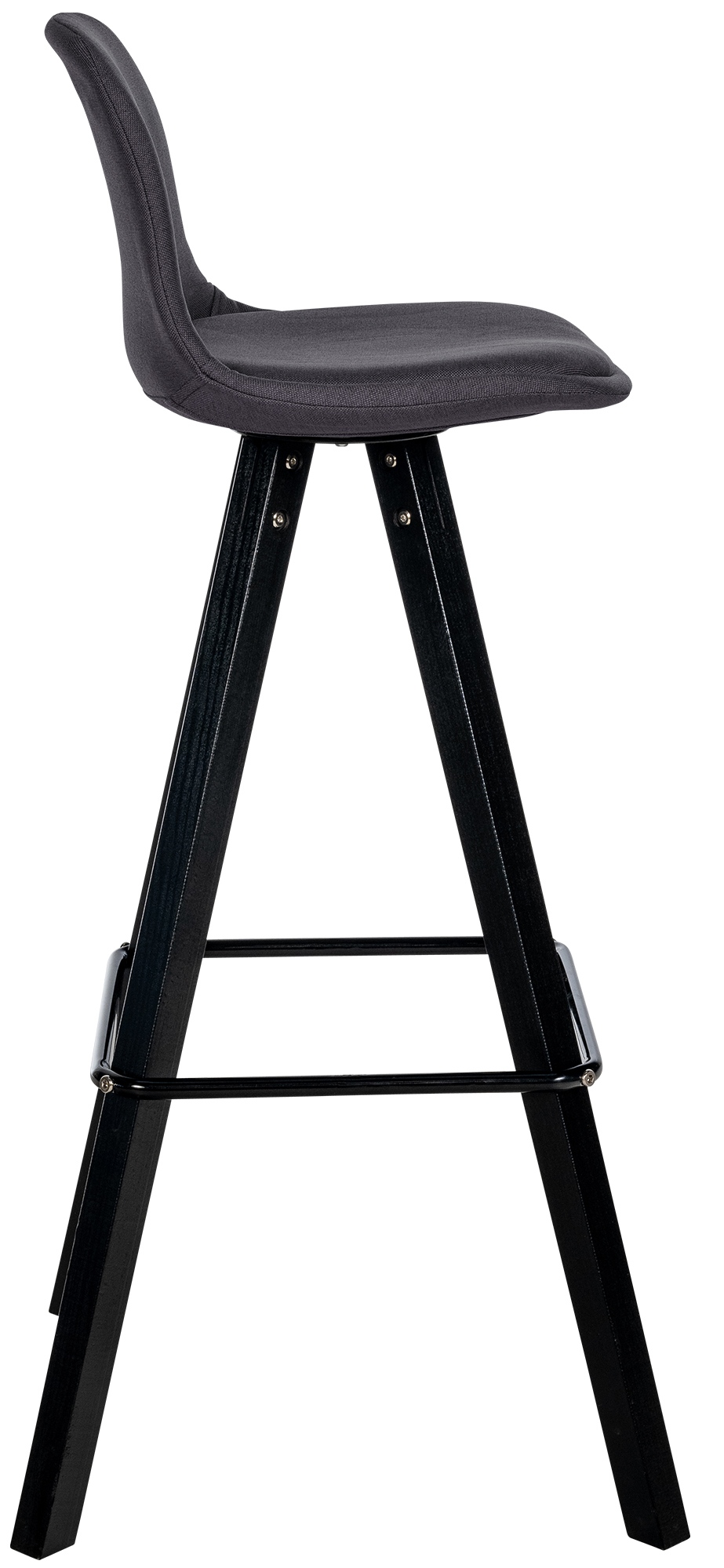 Set med 2 barstolar Corbin tyg Square