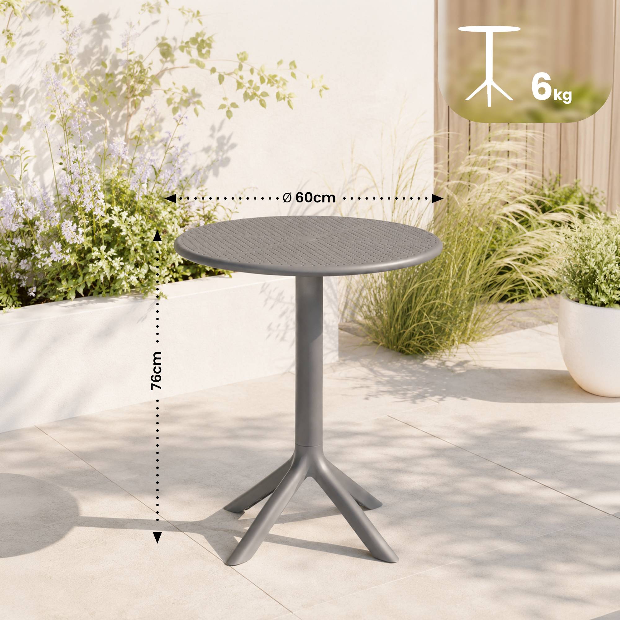Runt bord Lacota 60 cm