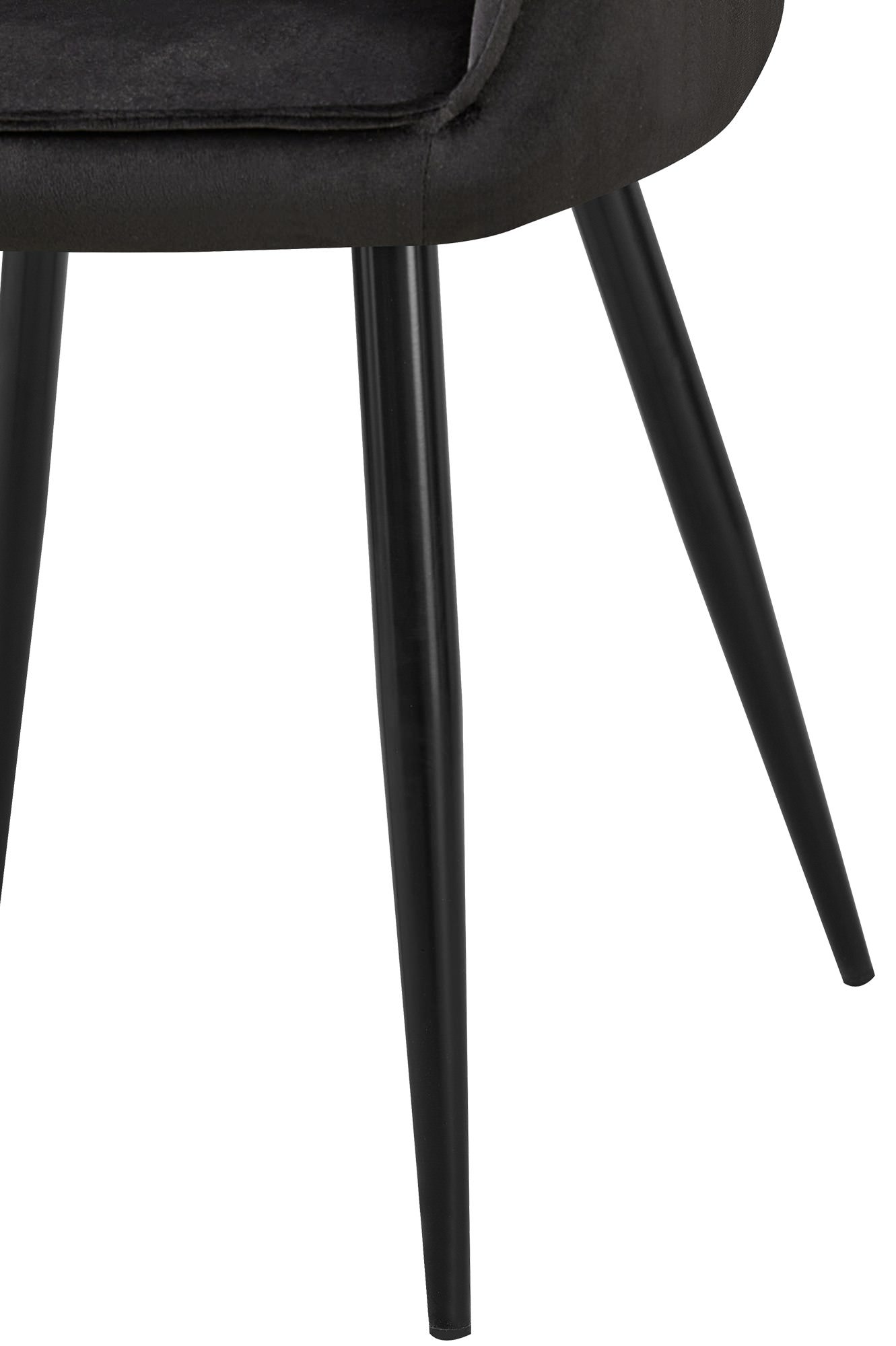 Set med 2 matstolar Boise sammet