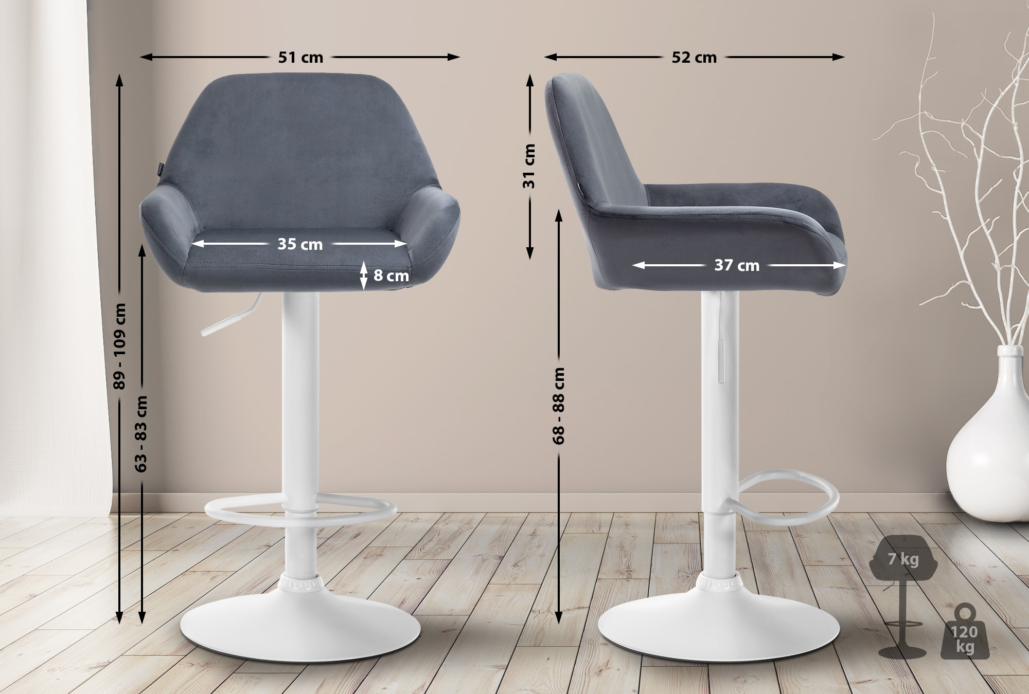Barpall Braga Velvet