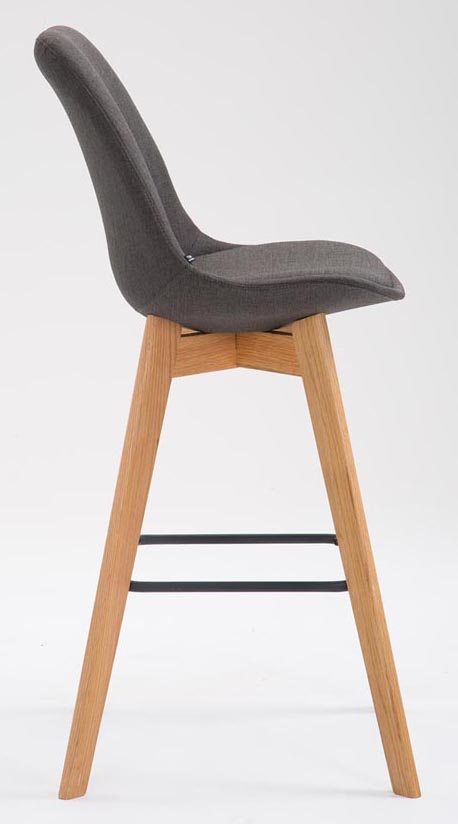 Set med 2 barstolar Metz Fabric