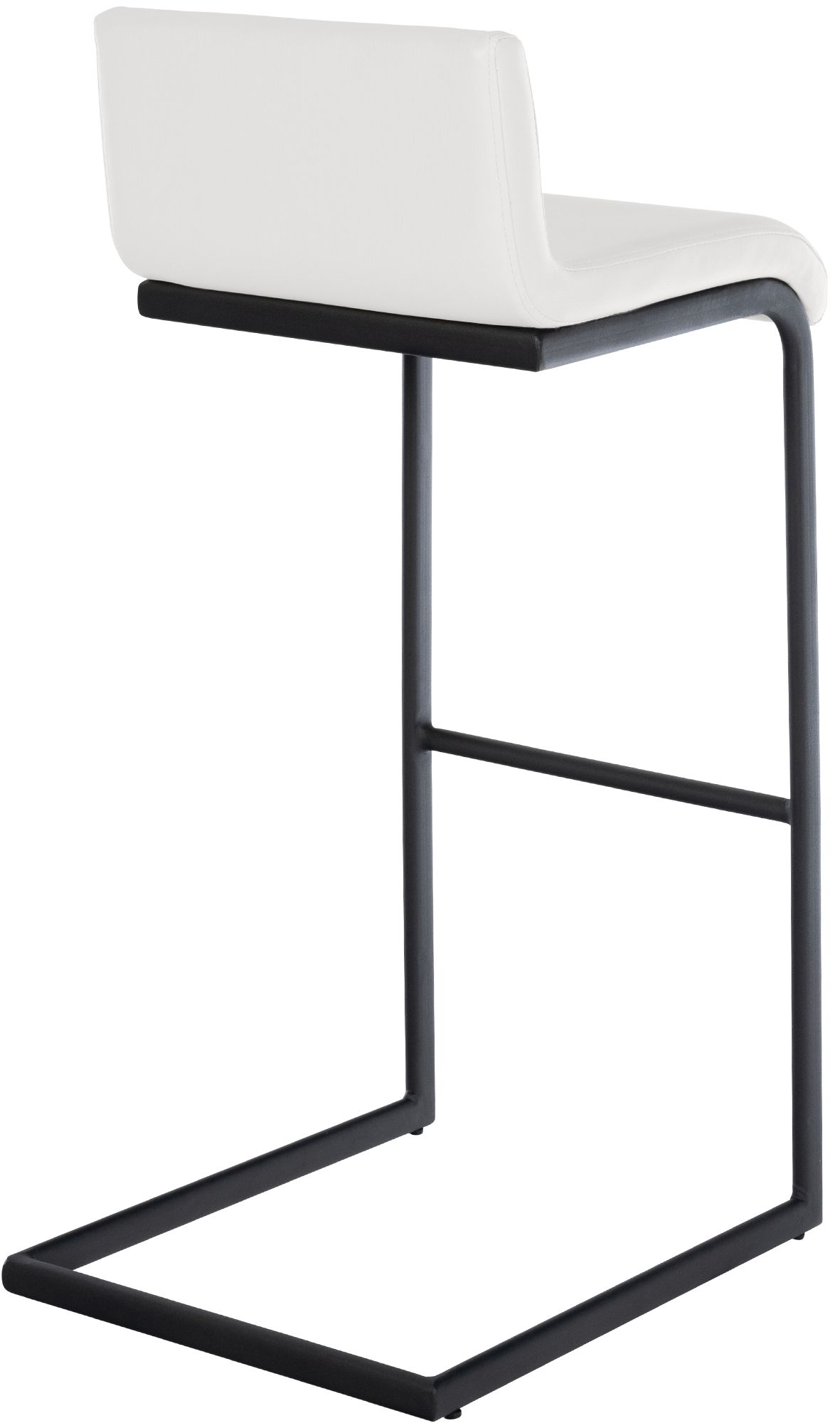 Barstolar Newport, set om 2, med svart metallstomme