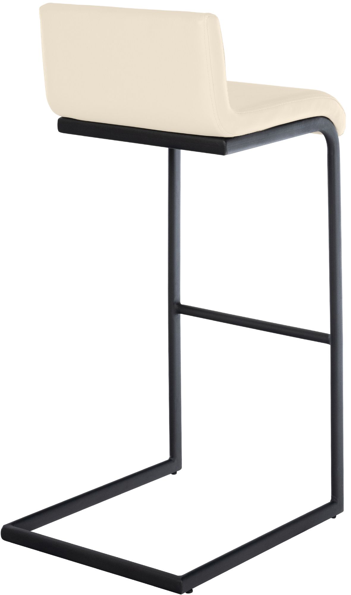 Barstolar Newport, set om 2, med svart metallstomme