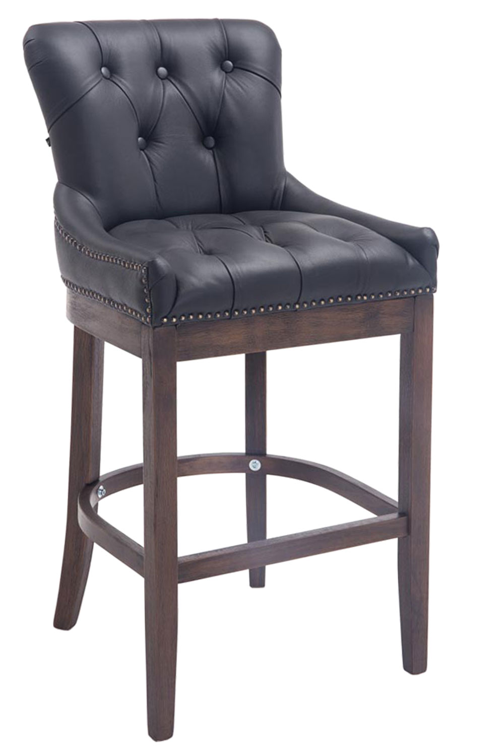 2-pack Barstol Lakewood Äkta Skinn