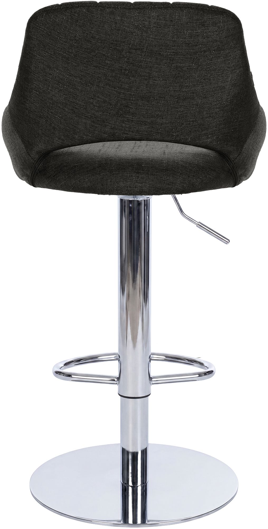 2-pack barstolar Milet i krom med extra tung fot