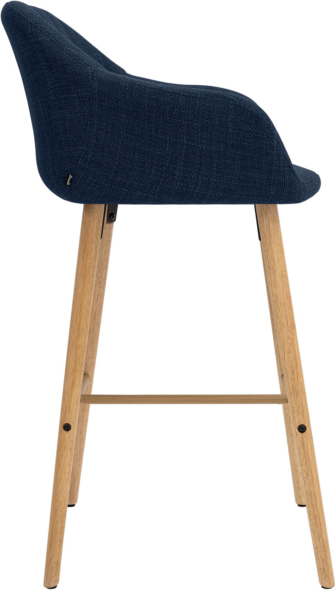 Barstol Ando i tyg &ndash; modern design, bekväm sits och stabil ram för stilfulla hem och barer