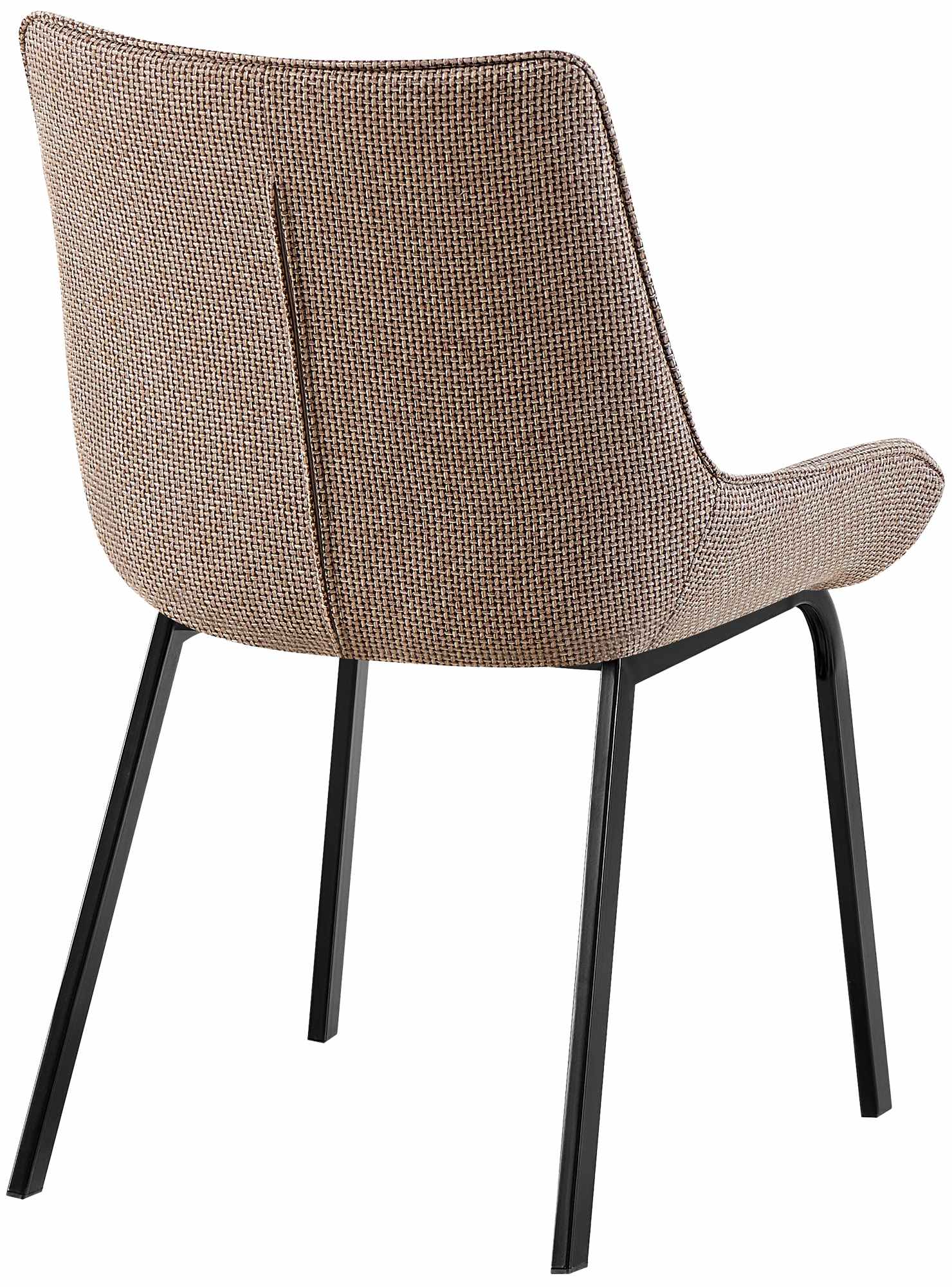 Uppsättning av 4 matstolar Saranda Fabric