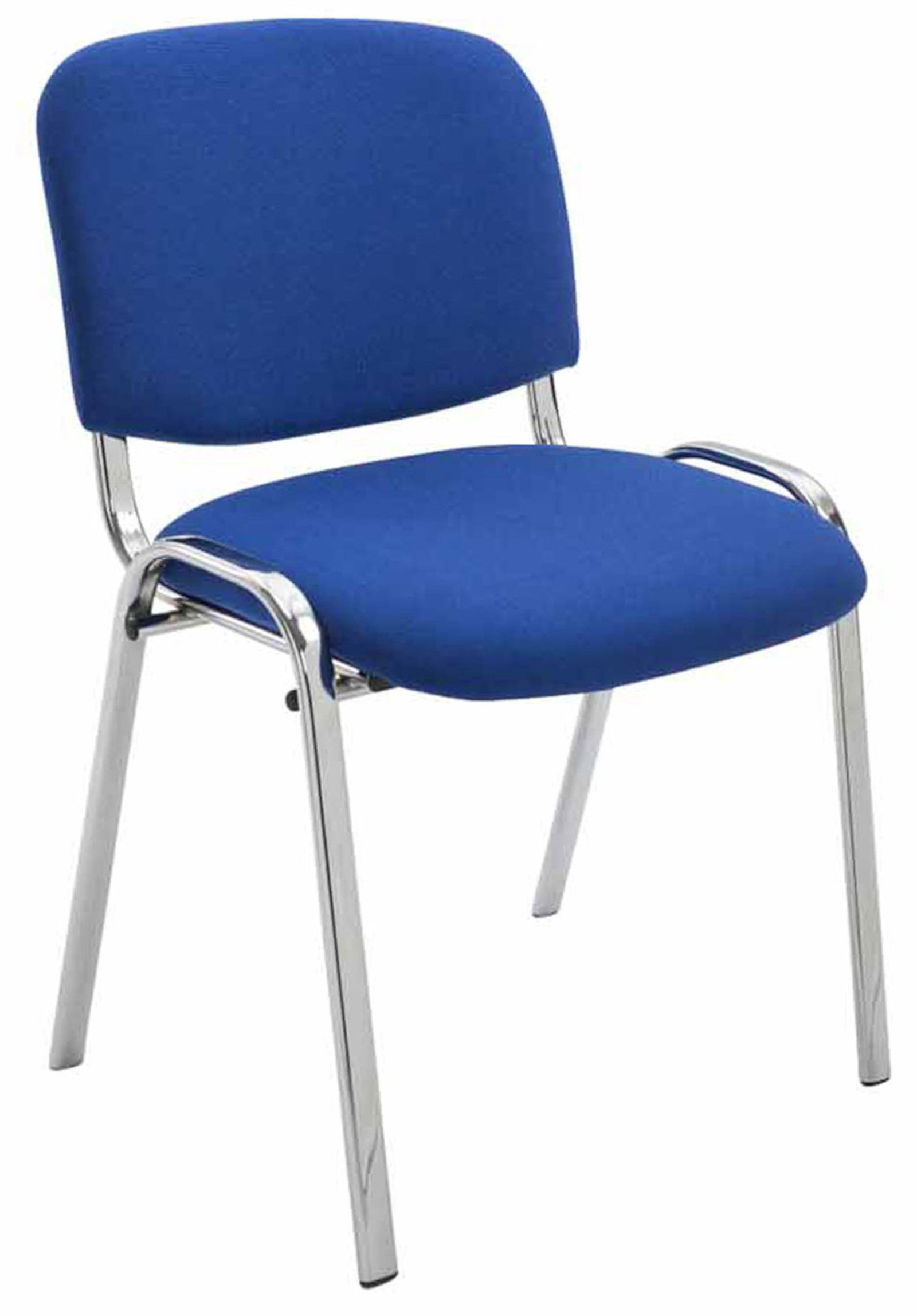 Set med 4 stolar Ken Chrome Fabric