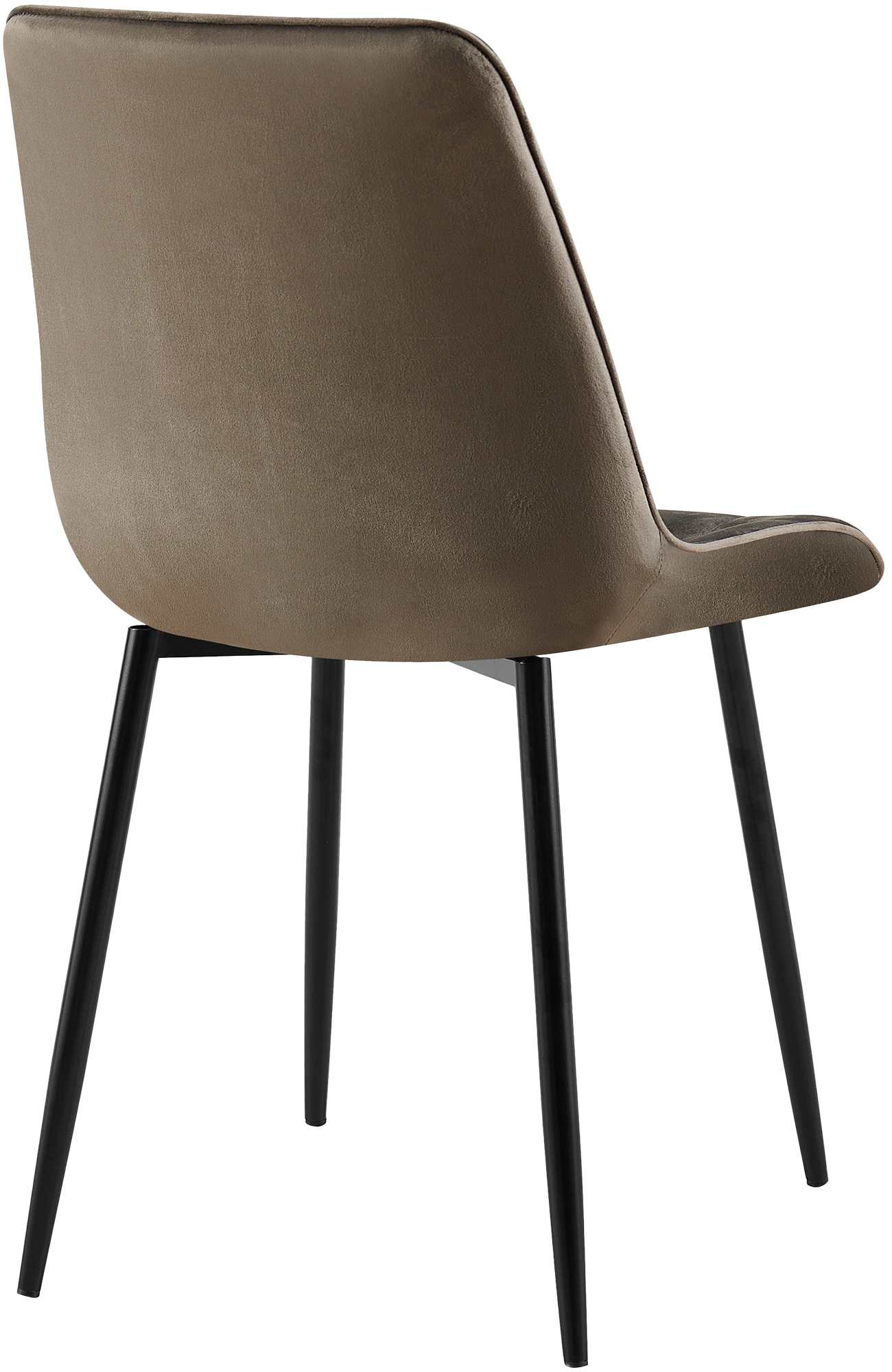 Set med 2 matstolar Gifford sammetsklädsel